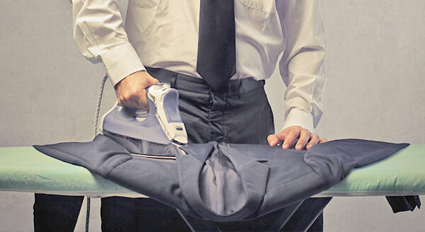 iron pants, skirts, and suit jackets