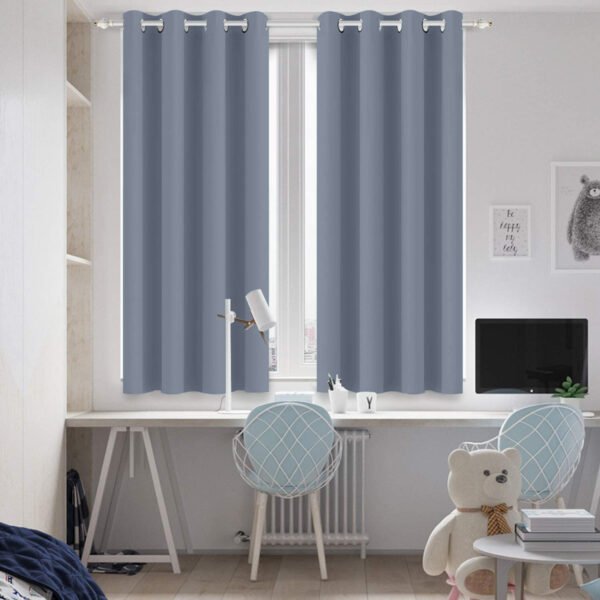 Regal Dimout Charcoal Curtains