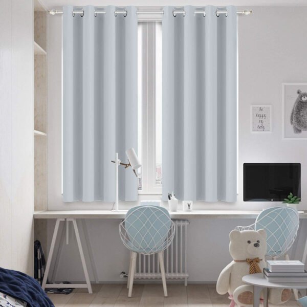 Regal Dimout Pearl Grey Curtains