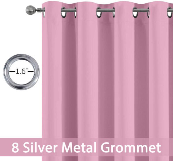 Regal Dimout Pale Pink Curtains