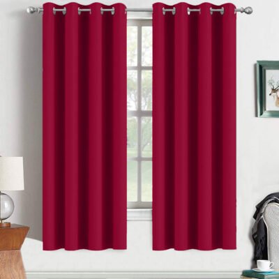 Regal Dimout Scarlet Curtains