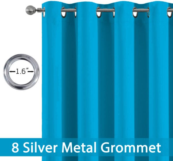 Regal Dimout Spanish Blue Curtains