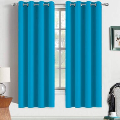 Regal Dimout Spanish Blue Curtains