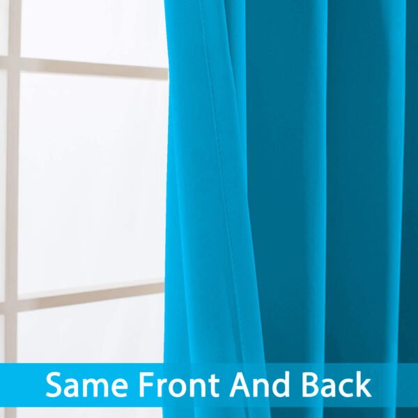 Regal Dimout Spanish Blue Curtains