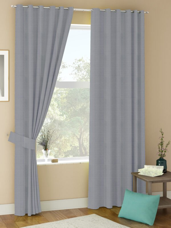 Paris Matty Light Grey Curtains