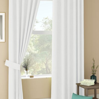 Paris Matty White Curtains