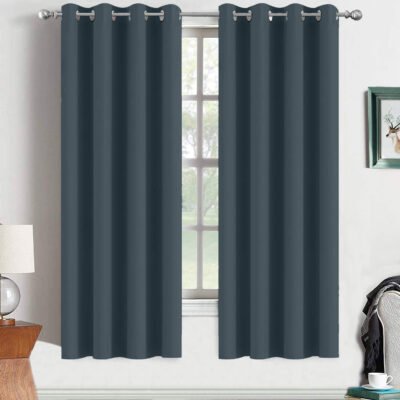 Regal Dimout Dark Grey Curtains