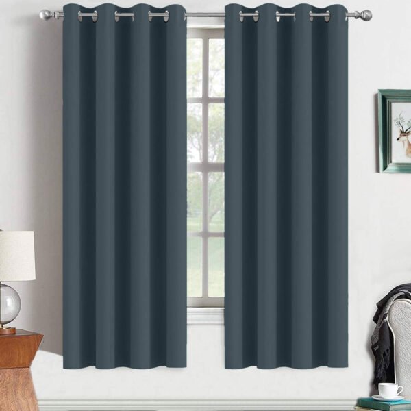 Regal Dimout Dark Grey Curtains