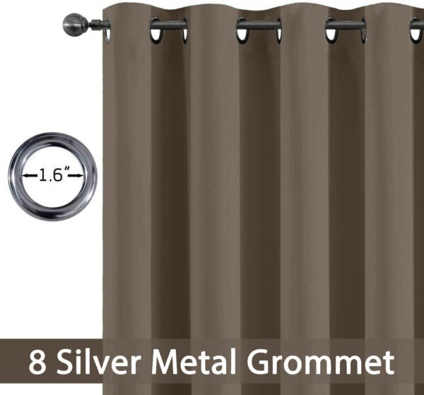 Regal Dimout Walnut Curtains
