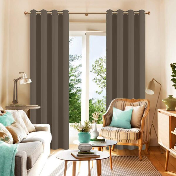 Regal Dimout Walnut Curtains