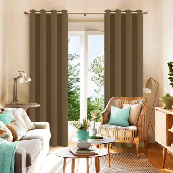 Regal Dimout Camel Curtains