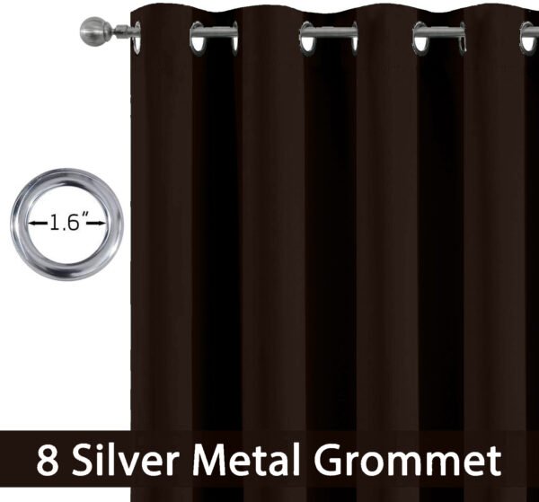 Regal Dimout Chocolate Curtains