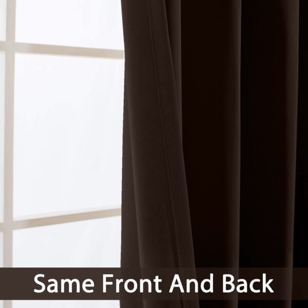 Regal Dimout Chocolate Curtains