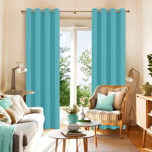 Regal Dimout Seagreen Curtains