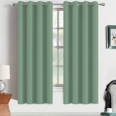 Regal Dimout Olive Curtains