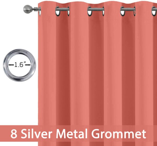 Regal Dimout Warm Red Curtains
