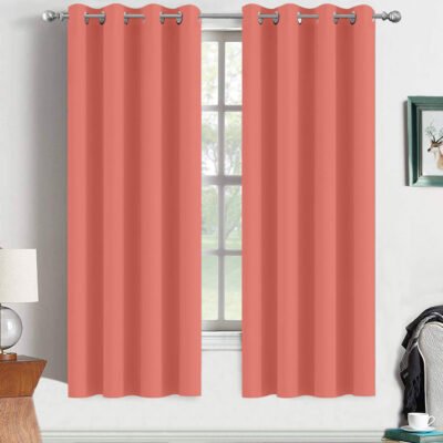 Regal Dimout Warm Red Curtains