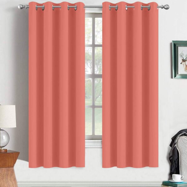 Regal Dimout Warm Red Curtains