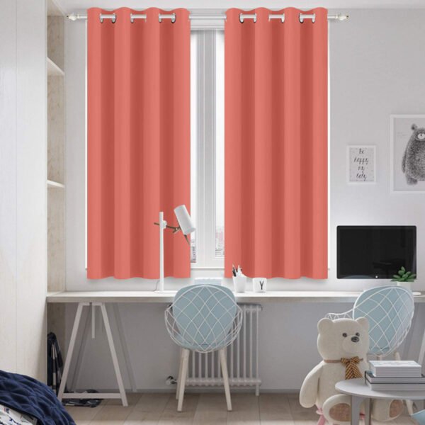 Regal Dimout Warm Red Curtains