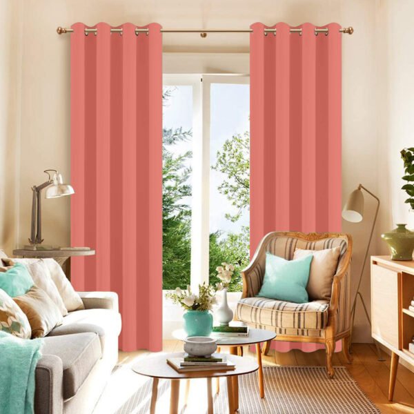 Regal Dimout Warm Red Curtains