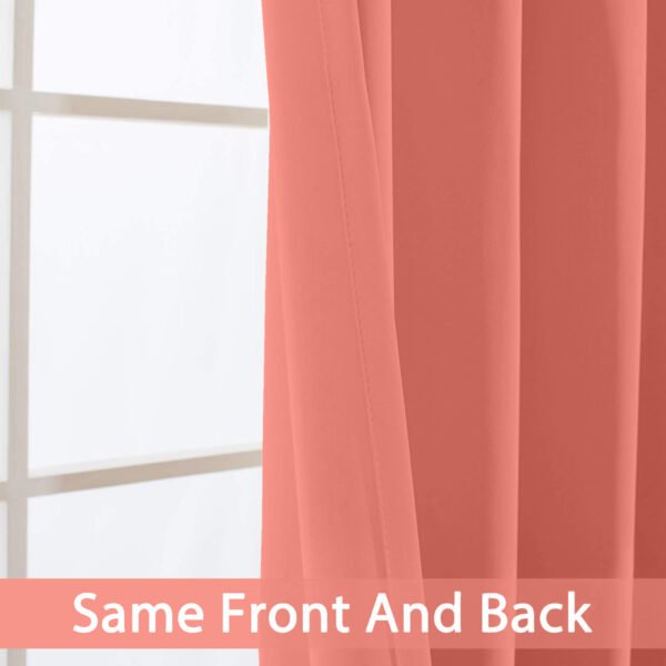 Regal Dimout Warm Red Curtains