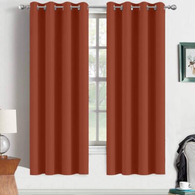 Regal Dimout Rust Curtains