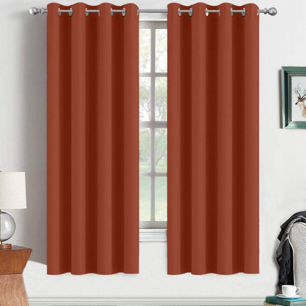 Regal Dimout Rust Curtains