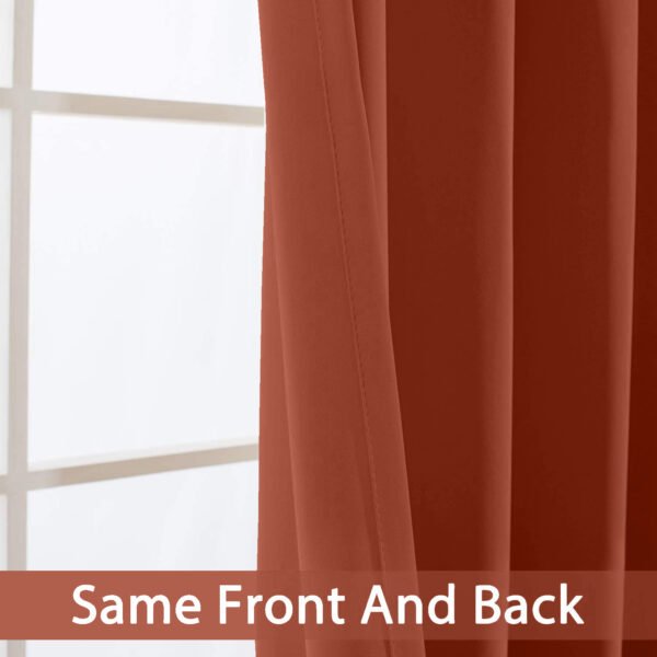 Regal Dimout Rust Curtains